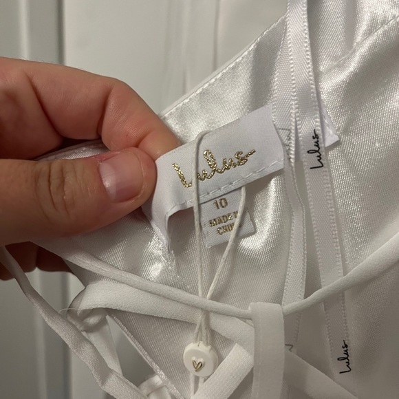 NWT LULUS Wedding dress size 10 - Picture 6 of 6